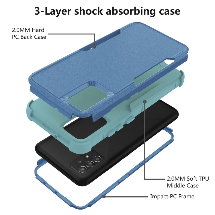 For Samsung Galaxy A52 5G / 4G TPU + PC Shockproof Phone Case