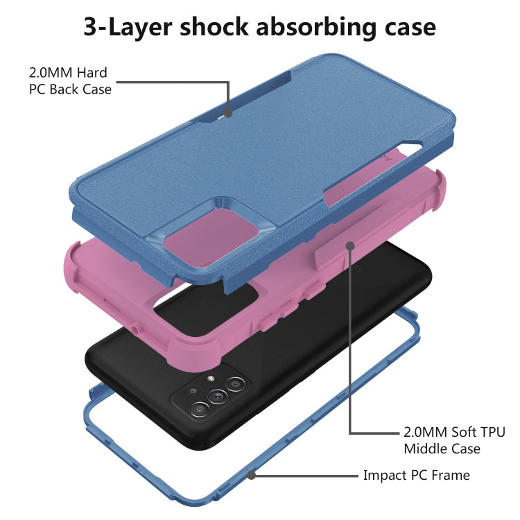 For Samsung Galaxy A52 5G / 4G TPU + PC Shockproof Phone Case
