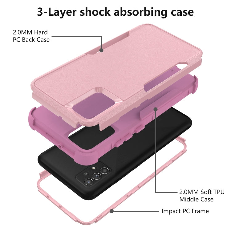 For Samsung Galaxy A52 5G / 4G TPU + PC Shockproof Phone Case