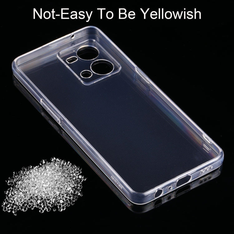 For OPPO F21 Pro / Reno7 4G Foreign Version 0.75mm Ultra-thin Transparent TPU Phone Case