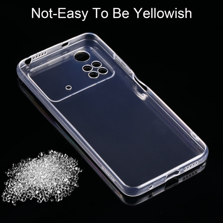 For Xiaomi Poco M4 Pro 4G 0.75mm Ultra-thin Transparent TPU Phone Case