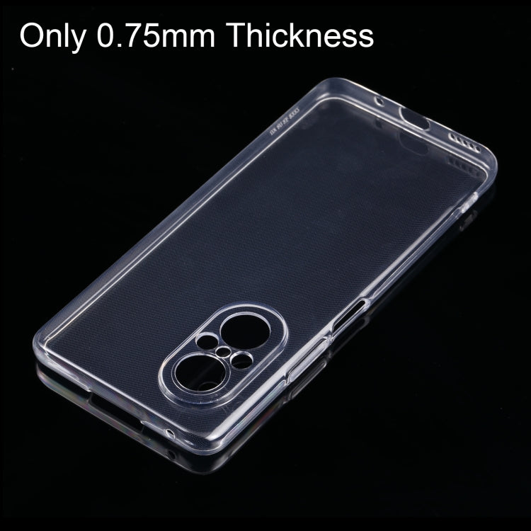For Honor 50 SE 0.75mm Ultra-thin Transparent TPU Phone Case