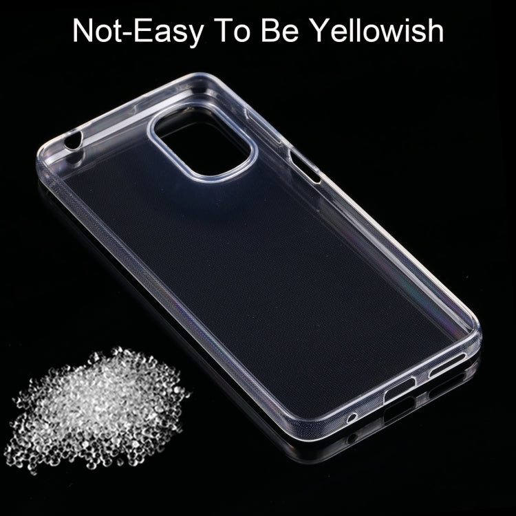 For Motorola Moto G22 0.75mm Ultra-thin Transparent TPU Phone Case