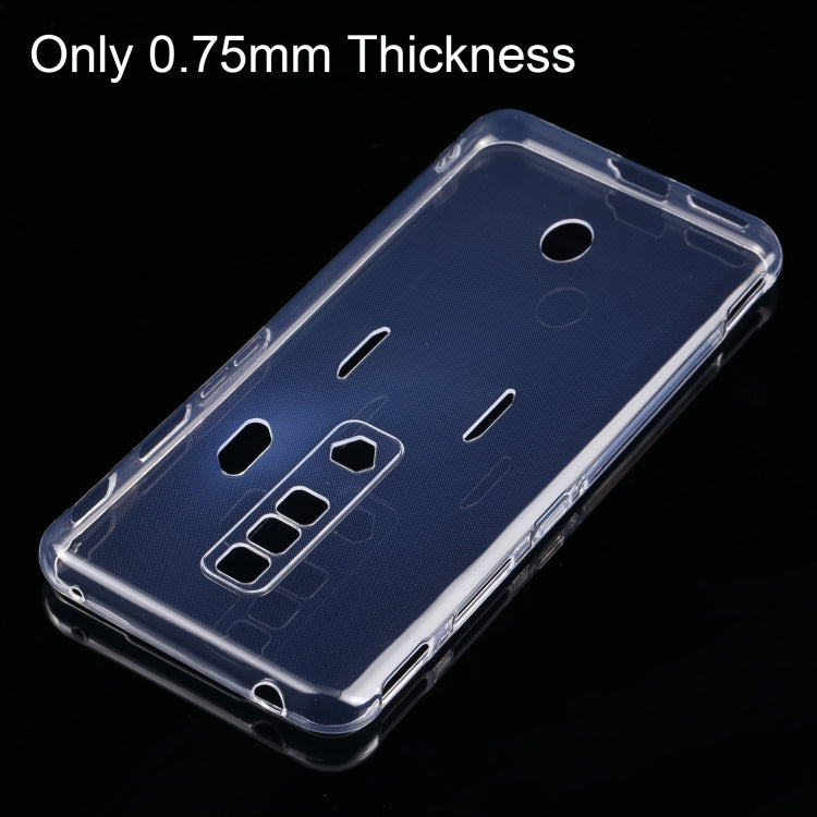For ZTE nubia Red Magic 7 0.75mm Ultra-thin Transparent TPU Phone Case