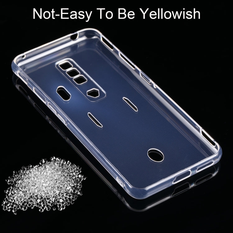 For ZTE nubia Red Magic 7 0.75mm Ultra-thin Transparent TPU Phone Case