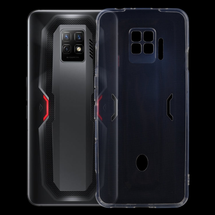 For ZTE nubia Red Magic 7 Pro 0.75mm Ultra-thin Transparent TPU Phone Case