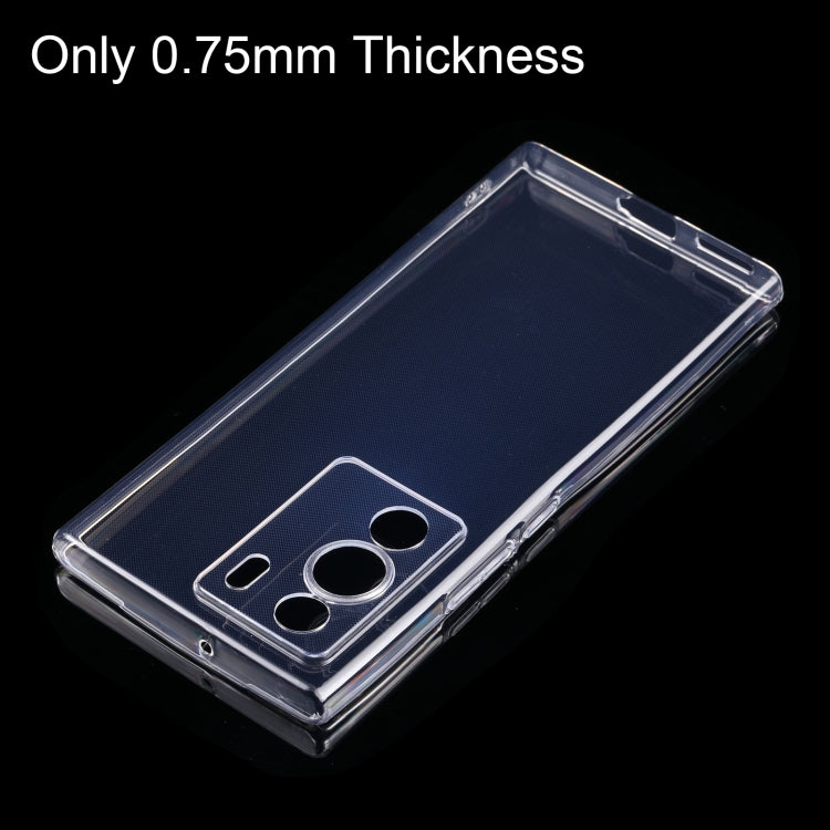 For ZTE nubia Z40 Pro 0.75mm Ultra-thin Transparent TPU Phone Case