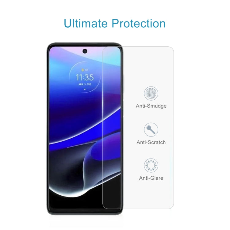 10 PCS 0.26mm 9H 2.5D Tempered Glass Film For Motorola Moto G Stylus 5G 2022