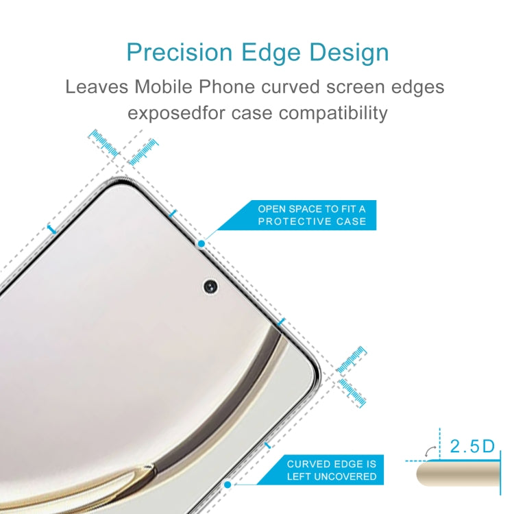 50 PCS 0.26mm 9H 2.5D Tempered Glass Film For Honor 30 / X9 / X9 5G / Magic4 Lite / X40 GT