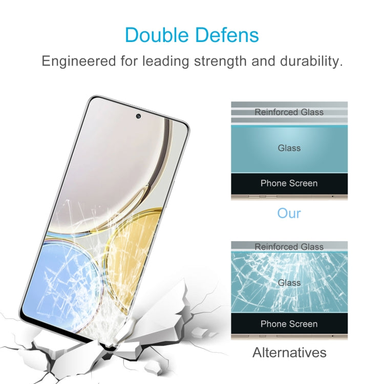 50 PCS 0.26mm 9H 2.5D Tempered Glass Film For Honor 30 / X9 / X9 5G / Magic4 Lite / X40 GT