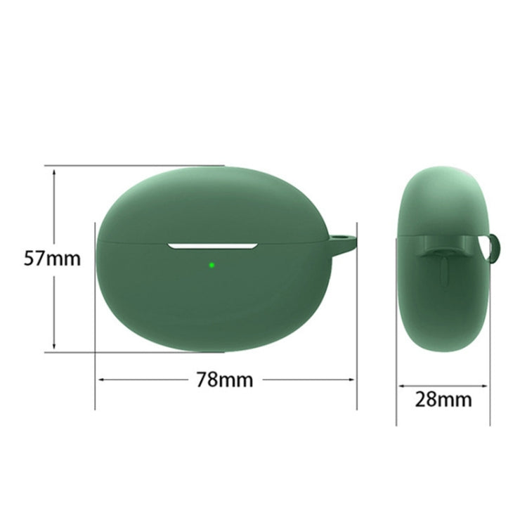 Solid Color Silicone Earphone Protective Case For OPPO Enco X2