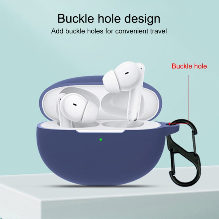 Solid Color Silicone Earphone Protective Case For OPPO Enco X2