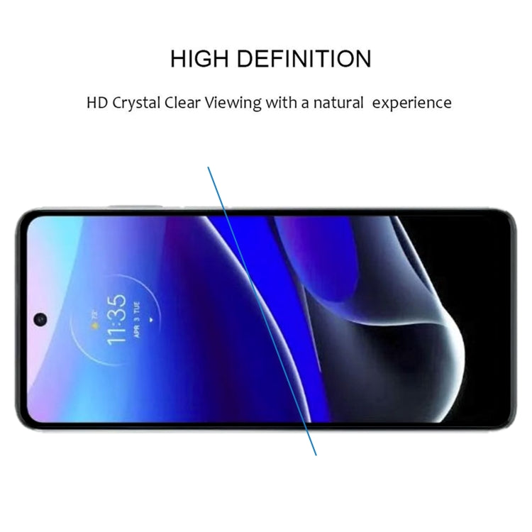 25 PCS Full Glue Cover Screen Protector Tempered Glass Film For Motorola Moto G Stylus 5G 2022