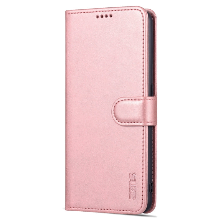 For OPPO Reno7 Global AZNS Skin Feel Calf Texture Flip Leather Phone Case