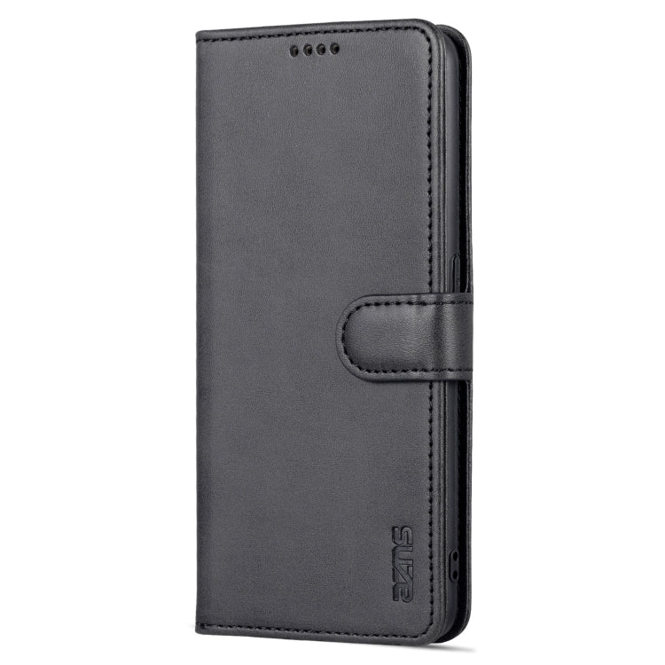 For OPPO Reno7 Global AZNS Skin Feel Calf Texture Flip Leather Phone Case