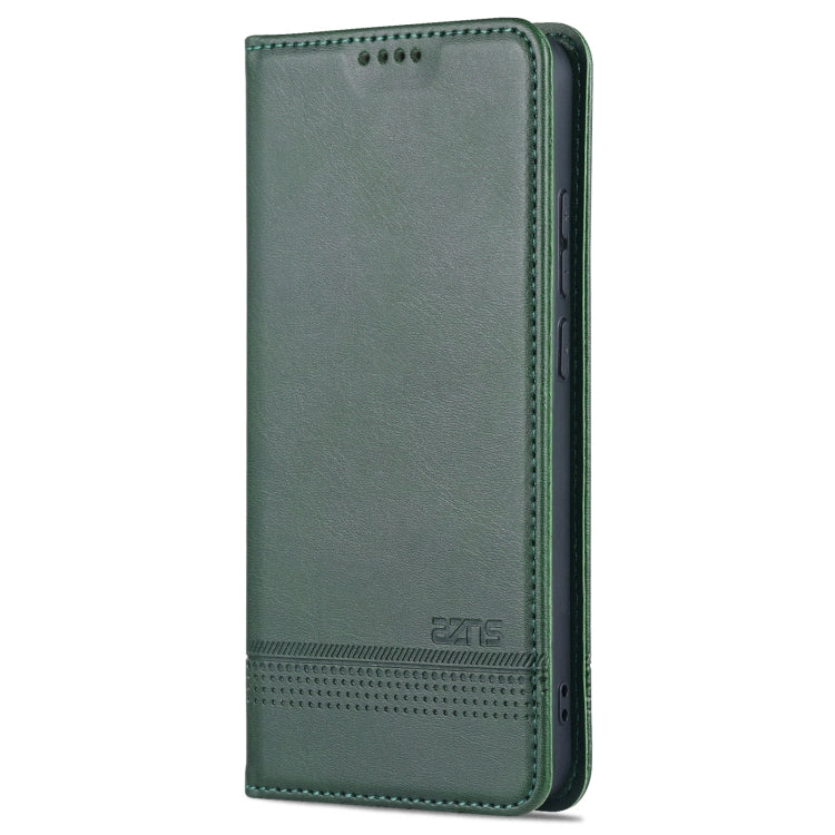 For Xiaomi 12 / 12X AZNS Magnetic Calf Texture Flip Leather Phone Case