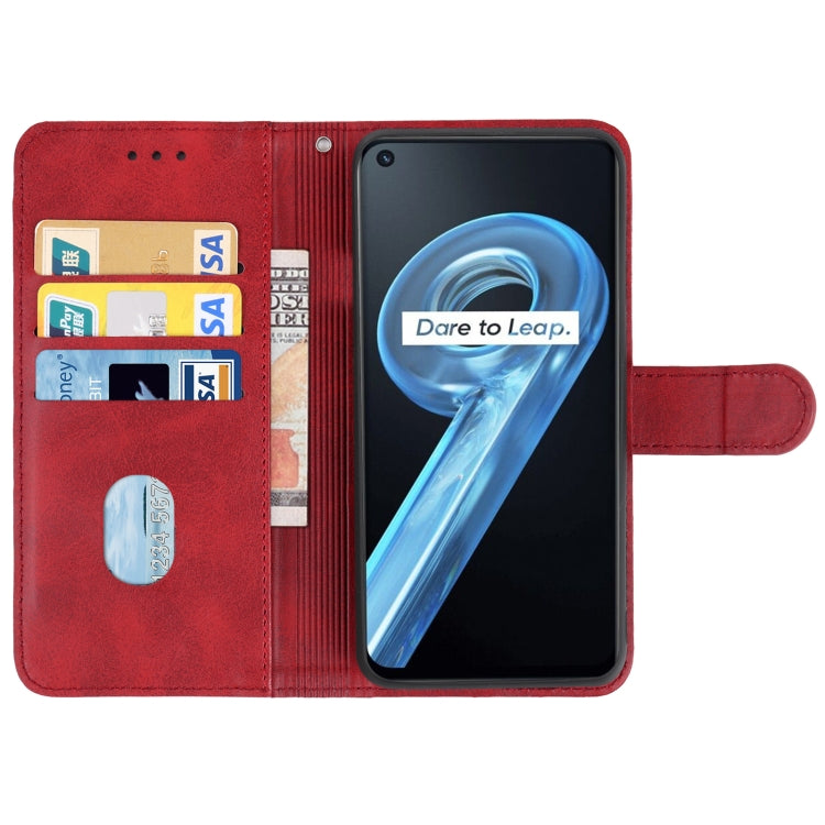 For OPPO Realme 9 Leather Phone Case