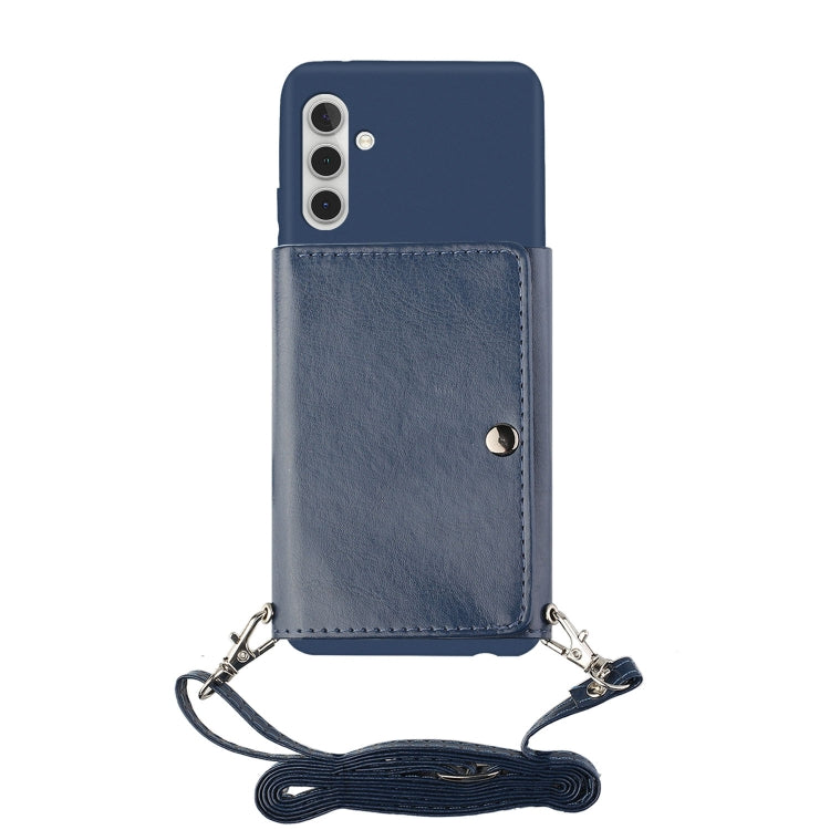 For Samsung Galaxy A13 5G Crossbody Lanyard Wallet Card Bag Phone Case