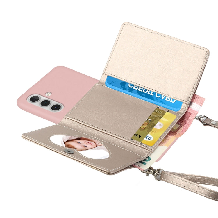 For Samsung Galaxy A13 5G Crossbody Lanyard Wallet Card Bag Phone Case
