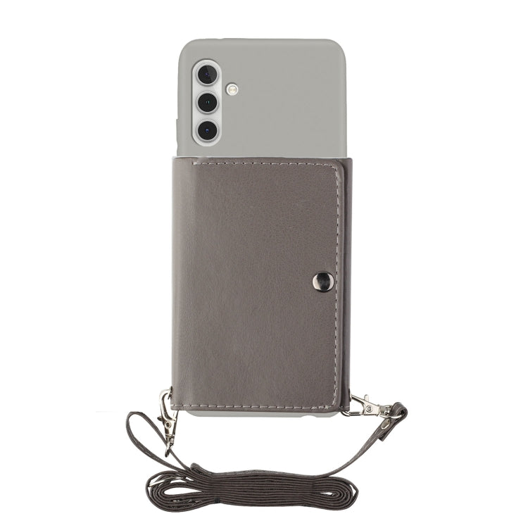 For Samsung Galaxy A13 5G Crossbody Lanyard Wallet Card Bag Phone Case