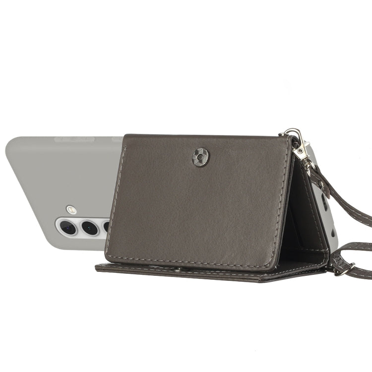 For Samsung Galaxy A13 5G Crossbody Lanyard Wallet Card Bag Phone Case