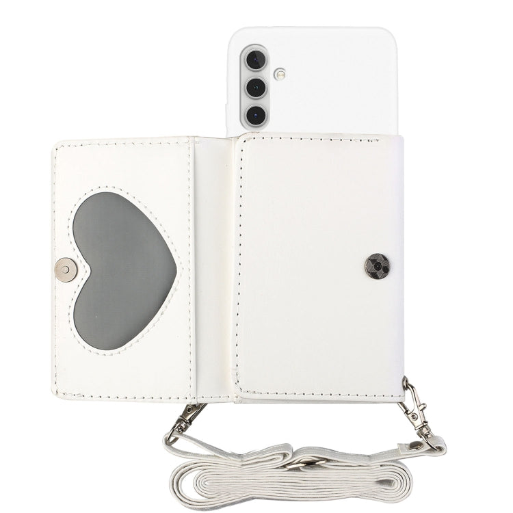 For Samsung Galaxy A13 5G Crossbody Lanyard Wallet Card Bag Phone Case