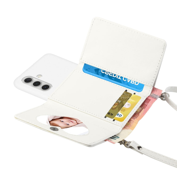 For Samsung Galaxy A13 5G Crossbody Lanyard Wallet Card Bag Phone Case