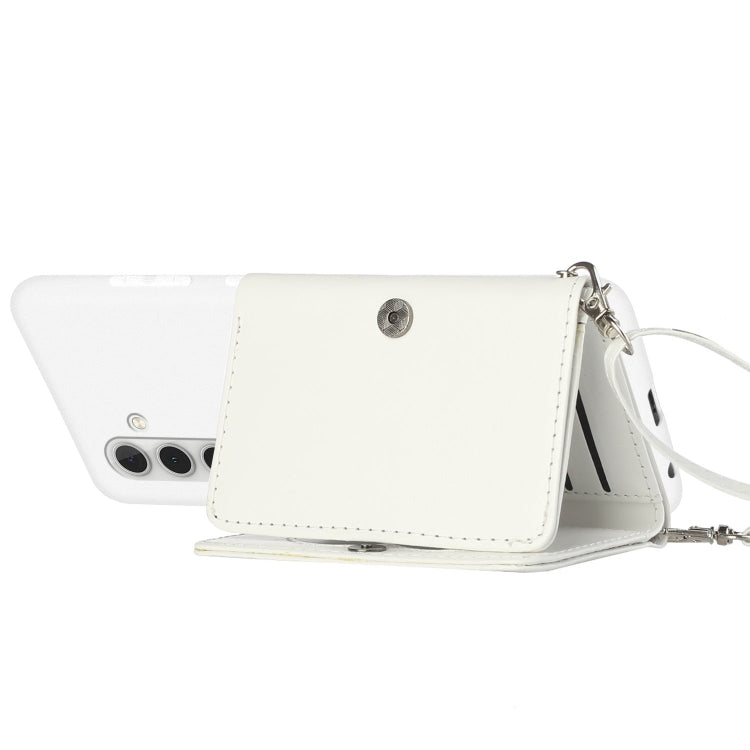 For Samsung Galaxy A13 5G Crossbody Lanyard Wallet Card Bag Phone Case