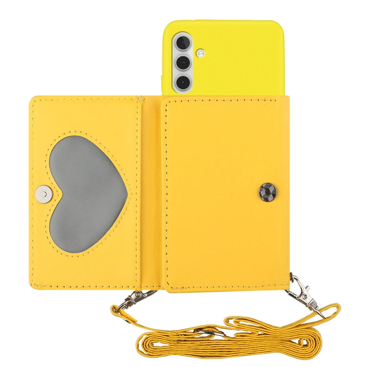 For Samsung Galaxy A13 5G Crossbody Lanyard Wallet Card Bag Phone Case