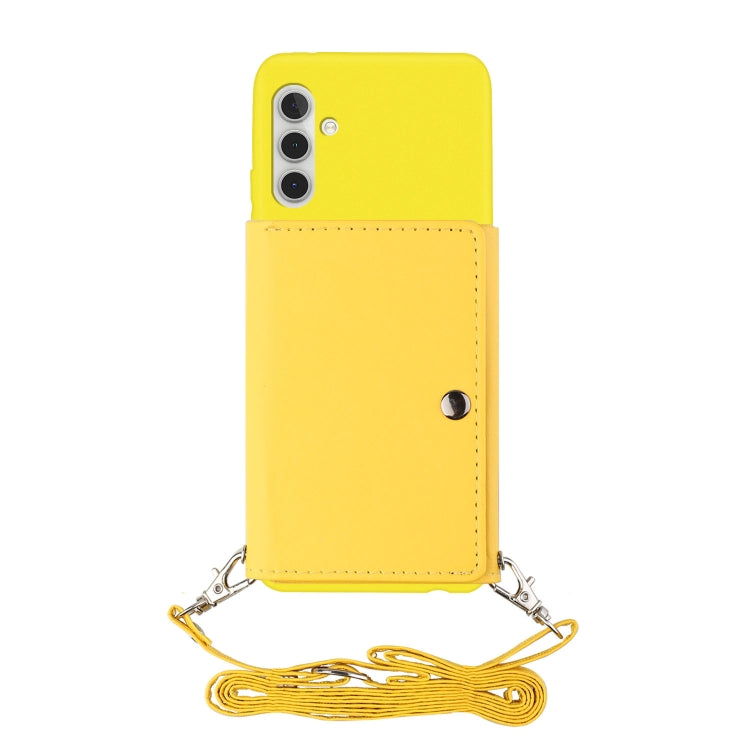 For Samsung Galaxy A13 5G Crossbody Lanyard Wallet Card Bag Phone Case