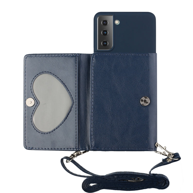 For Samsung Galaxy S22 5G Crossbody Lanyard Wallet Card Bag Phone Case