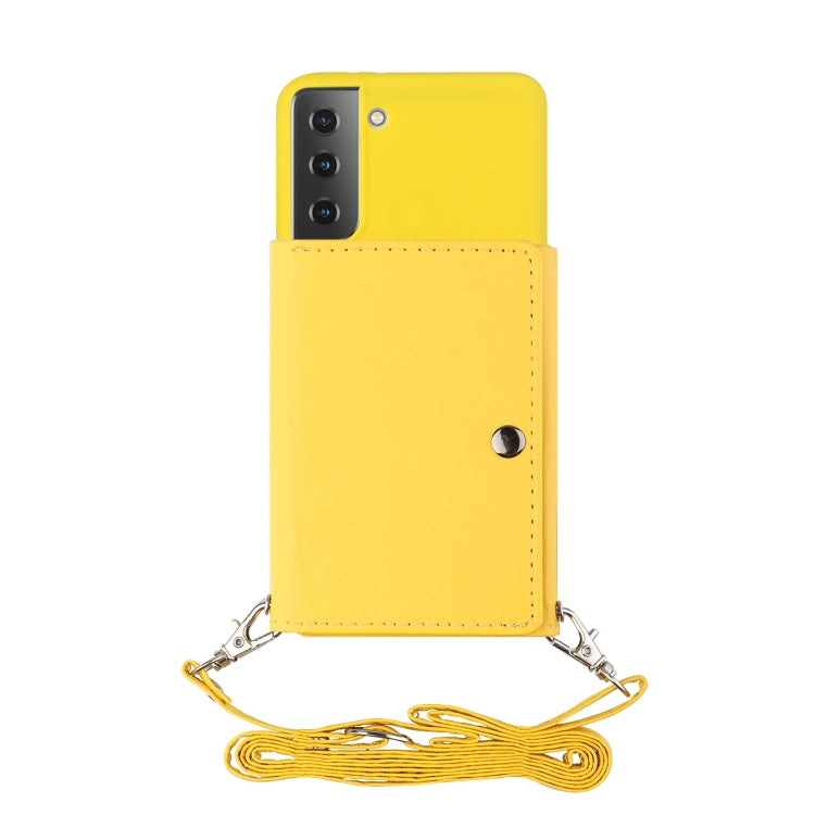 For Samsung Galaxy S22 5G Crossbody Lanyard Wallet Card Bag Phone Case