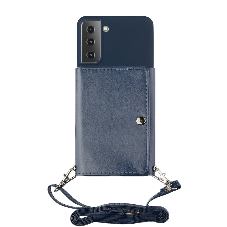 For Samsung Galaxy S22+ 5G Crossbody Lanyard Wallet Card Bag Phone Case