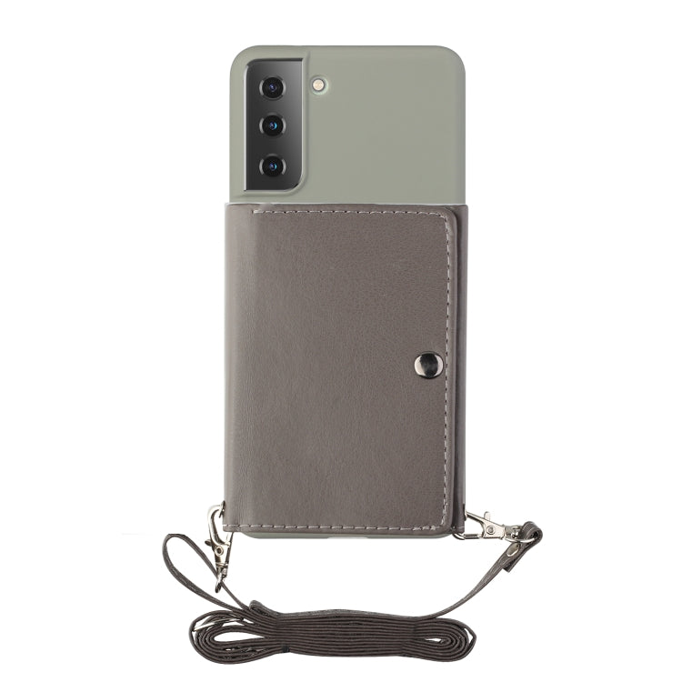 For Samsung Galaxy S22+ 5G Crossbody Lanyard Wallet Card Bag Phone Case