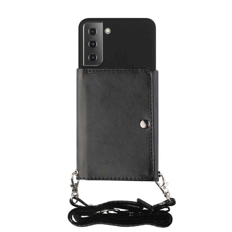 For Samsung Galaxy S22+ 5G Crossbody Lanyard Wallet Card Bag Phone Case