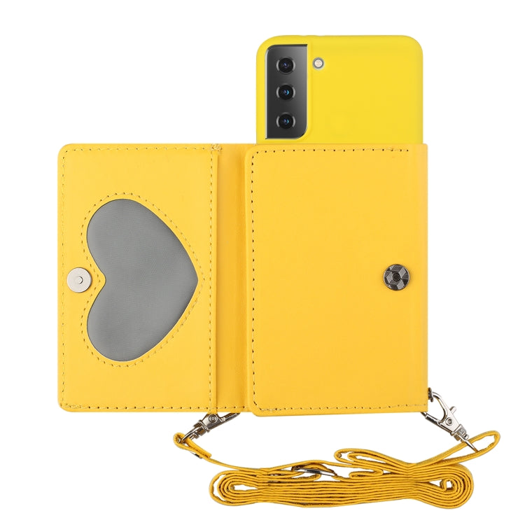For Samsung Galaxy S22+ 5G Crossbody Lanyard Wallet Card Bag Phone Case