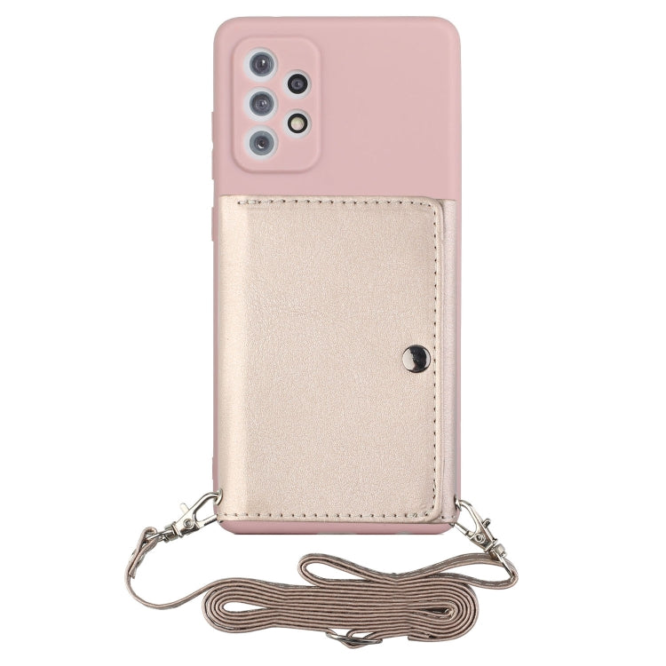 For Samsung Galaxy A33 5G Crossbody Lanyard Wallet Card Bag Phone Case
