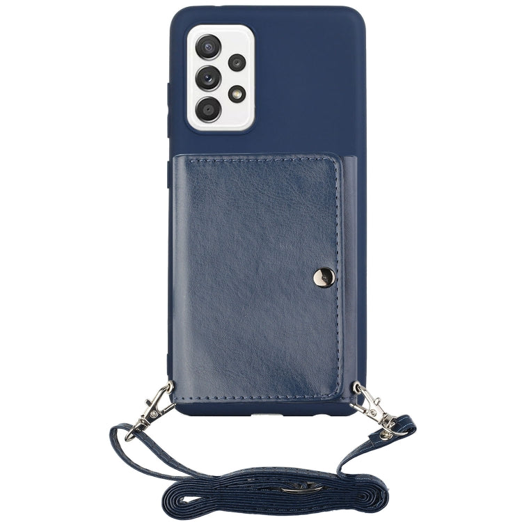 For Samsung Galaxy A33 5G Crossbody Lanyard Wallet Card Bag Phone Case