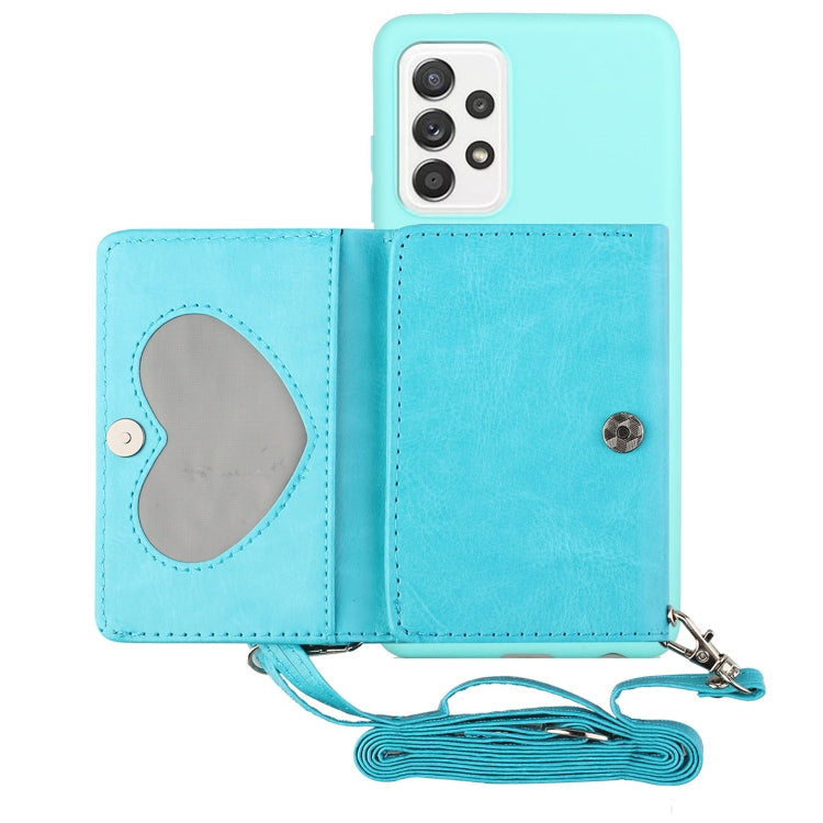 For Samsung Galaxy A33 5G Crossbody Lanyard Wallet Card Bag Phone Case
