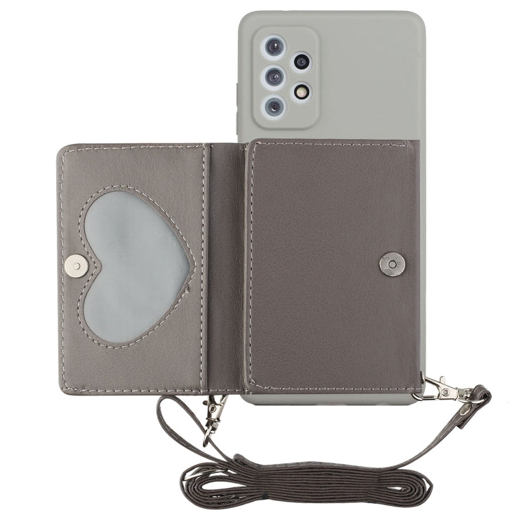 For Samsung Galaxy A53 5G Crossbody Lanyard Wallet Card Bag Phone Case