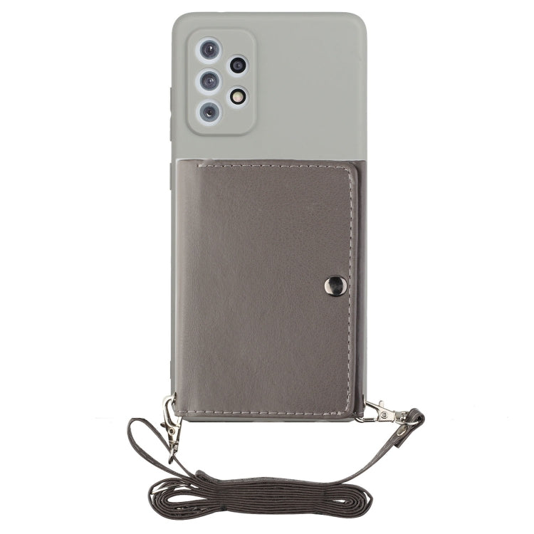 For Samsung Galaxy A53 5G Crossbody Lanyard Wallet Card Bag Phone Case