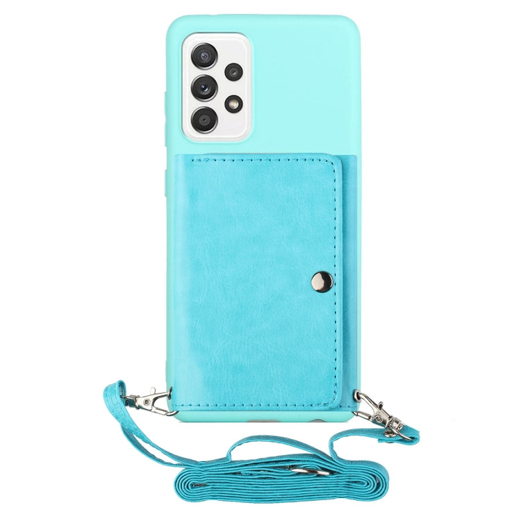 For Samsung Galaxy A53 5G Crossbody Lanyard Wallet Card Bag Phone Case