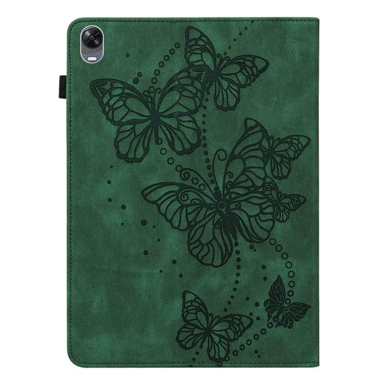 For OPPO Pad 11 inch 2022 Embossed Butterfly Pattern Leather Tablet Case
