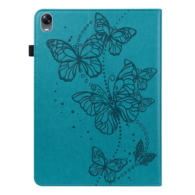 For OPPO Pad 11 inch 2022 Embossed Butterfly Pattern Leather Tablet Case