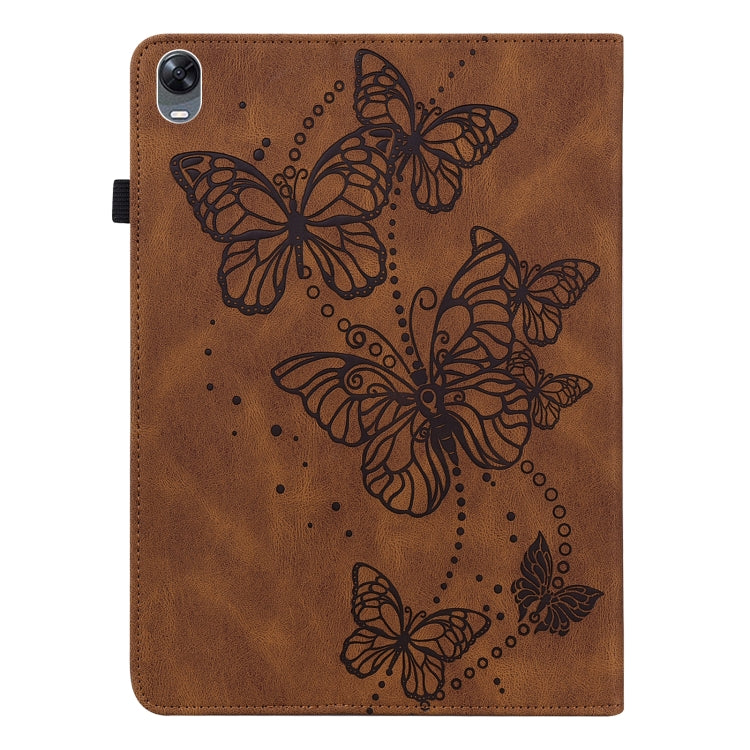 For OPPO Pad 11 inch 2022 Embossed Butterfly Pattern Leather Tablet Case