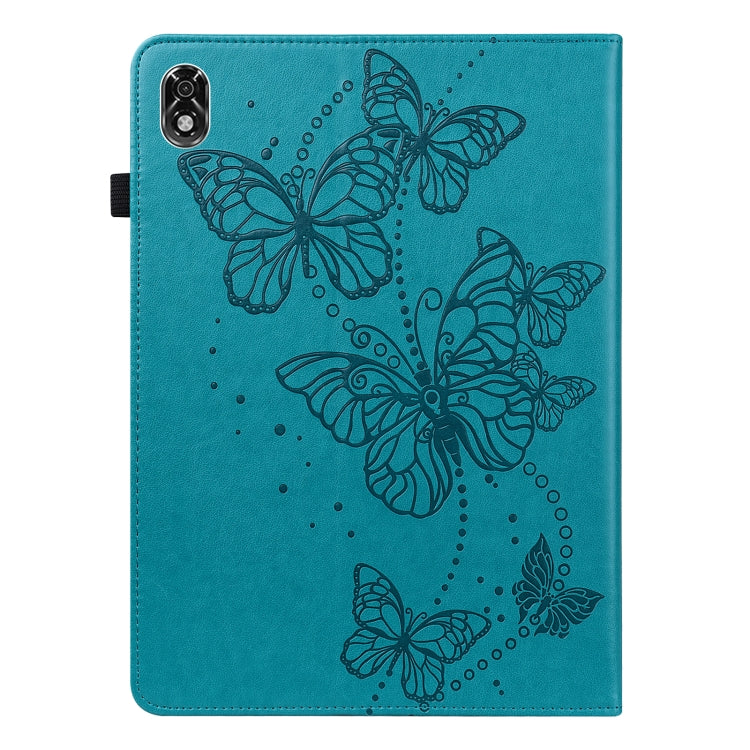 For Lenovo Legion Y700 Embossed Butterfly Pattern Leather Tablet Case