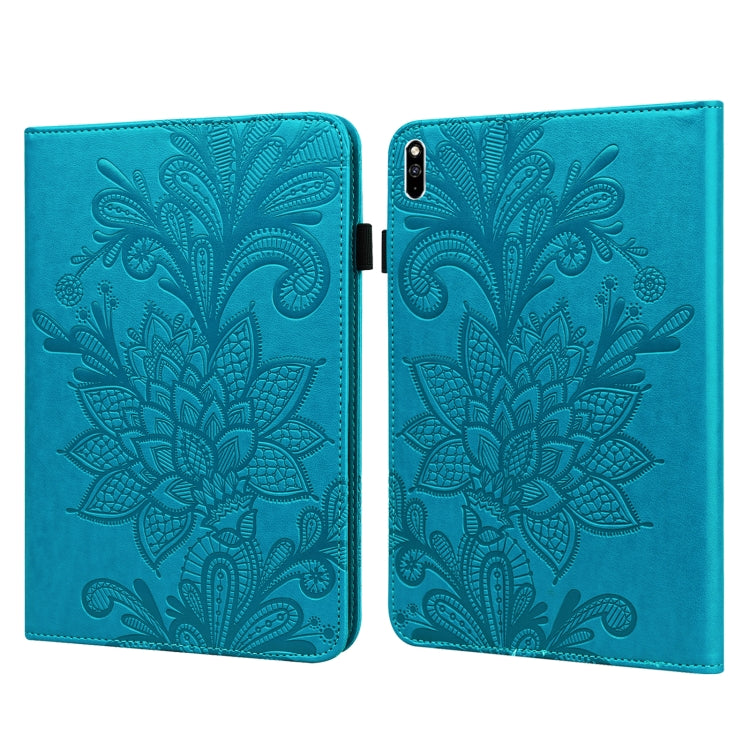 Lace Flower Embossing Pattern Leather Tablet Case For Huawei MatePad Pro 10.8 2021 / 2019