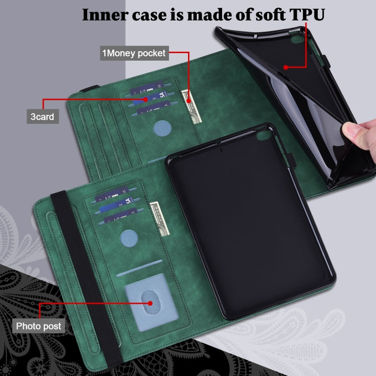 Lace Flower Embossing Pattern Leather Tablet Case For OPPO Pad