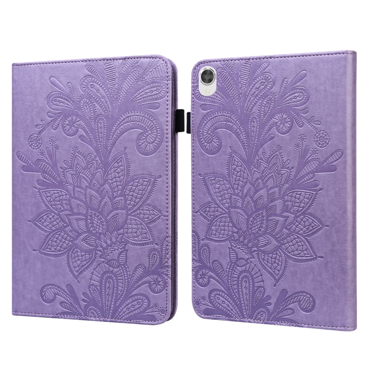 Lace Flower Embossing Pattern Leather Tablet Case For Lenovo Tab M8 FHD