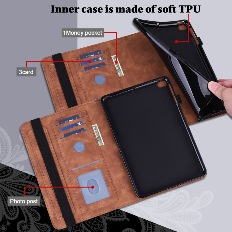 Lace Flower Embossing Pattern Leather Tablet Case For Lenovo Tab M8 FHD
